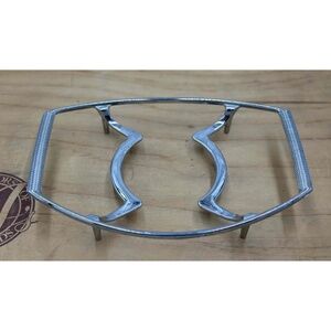 CorningWare Chrome Casserole‎ Carrier stand Handles Midcentury